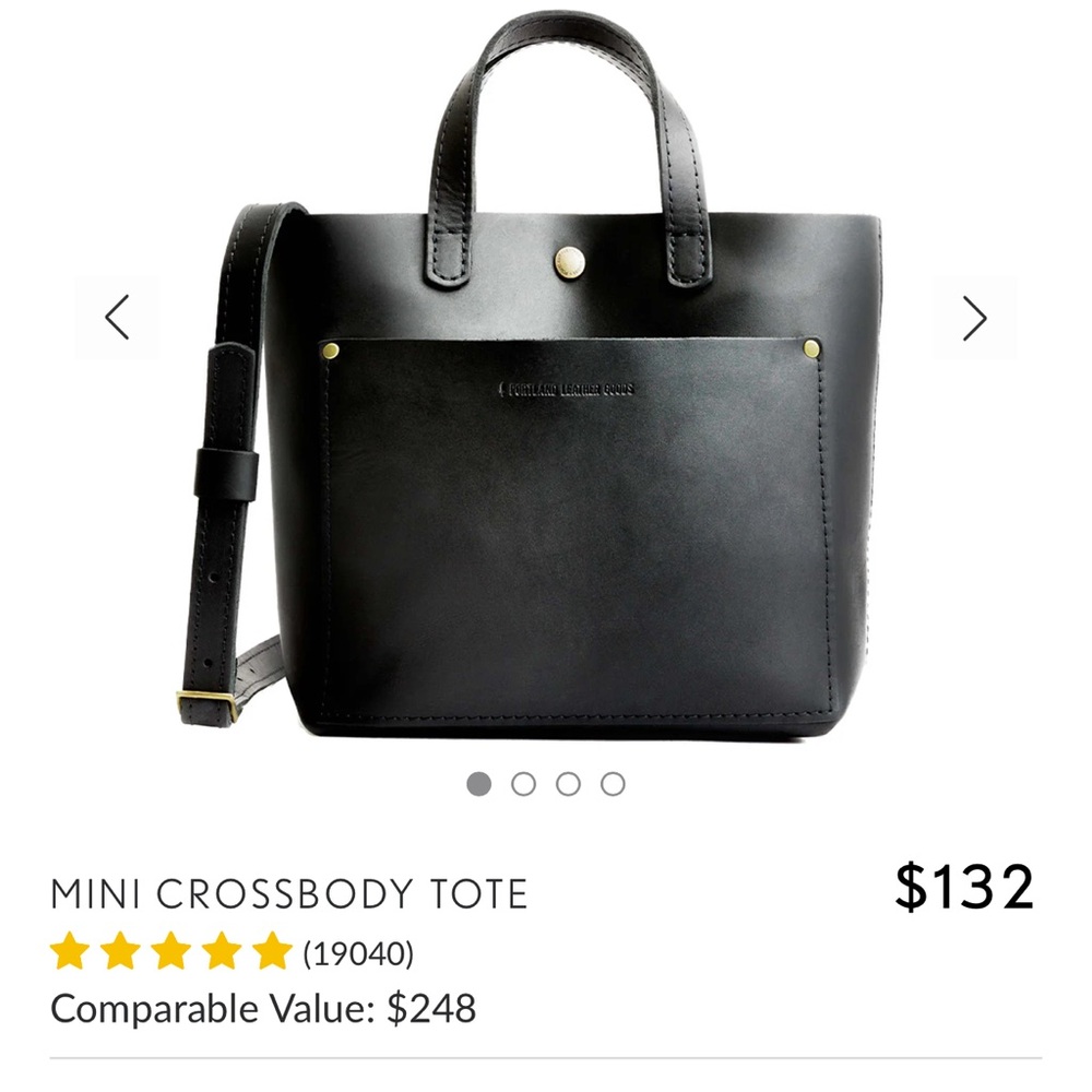 Portland Leather Mini Tote